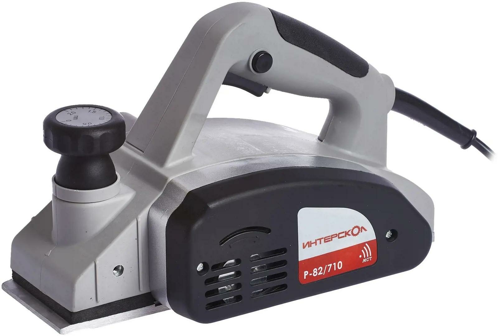 Рубанок сетевой Интерскол Р-82/710 710 Вт 82 мм
