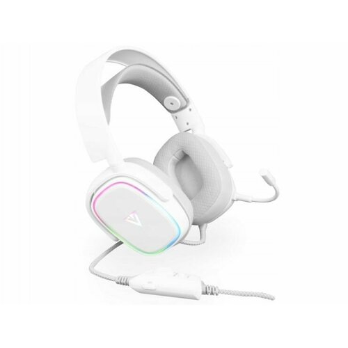 Игровые наушники проводные с микрофоном Modecom Volcano MC-899 белый 923000₽