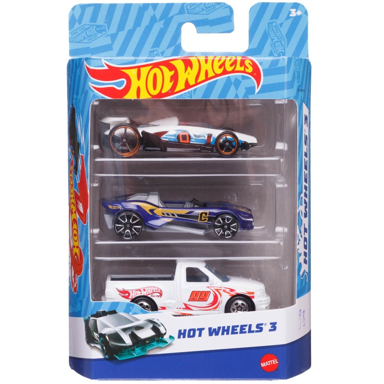 Набор машинок Mattel Hot Wheels 3 машинки №48 K5904/48