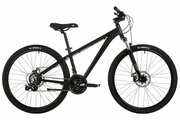 Велосипед Stinger Element Evo 26" (2024) (Велосипед STINGER 26" ELEMENT EVO черный, алюминий, размер 14")