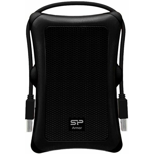 Silicon Power Жесткий диск Silicon Power USB 30 1TB SP010TBPHDA30S3A Armor A30 25 черный 11967₽