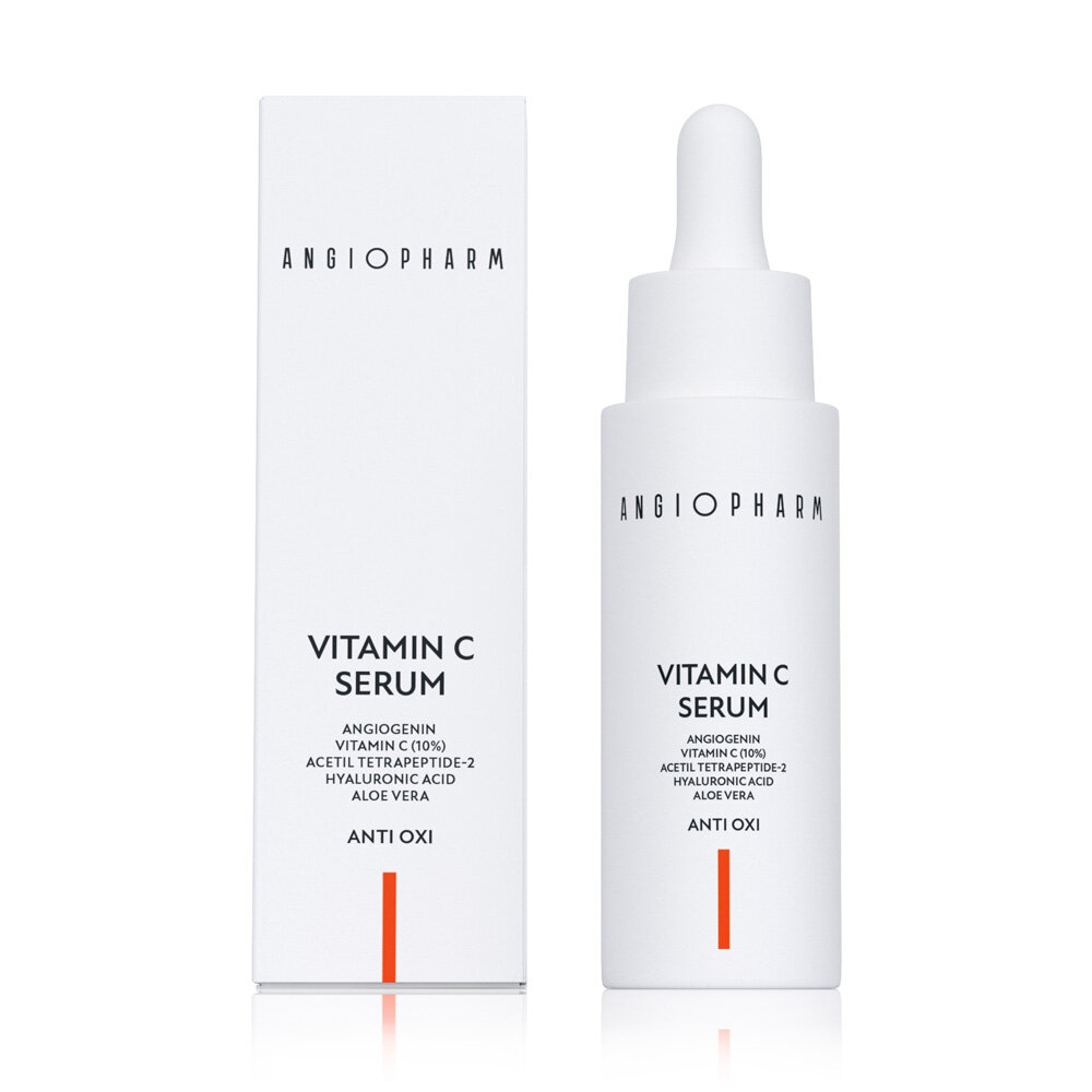Сыворотка с витамином С (Vitamin C Serum), Ангиофарм (Angiopharm), объем 30 мл.