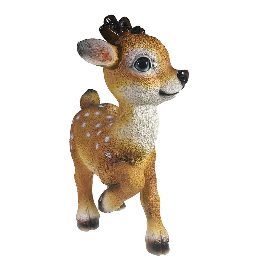 Фигура садовая Олененок Бэйб (акрил), 22*13*30см KSMR-713406/F696