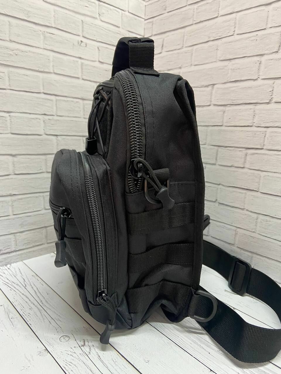 Сумка-рюкзак ГОРЕЦ, черный — фото 1