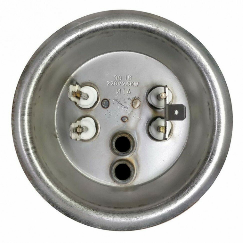 ТЭН 2,5 кВт (2500 Вт) RF для водонагревателя Thermex ISP, IRP, SPR, SPRINT, Garanterm, под анод М6, фланец 92мм, нерж, 10942 — фото 1