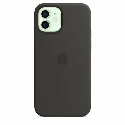 Чехол силиконовый MagSafe для iPhone 12 Mini Midnight с анимацией NFC ...