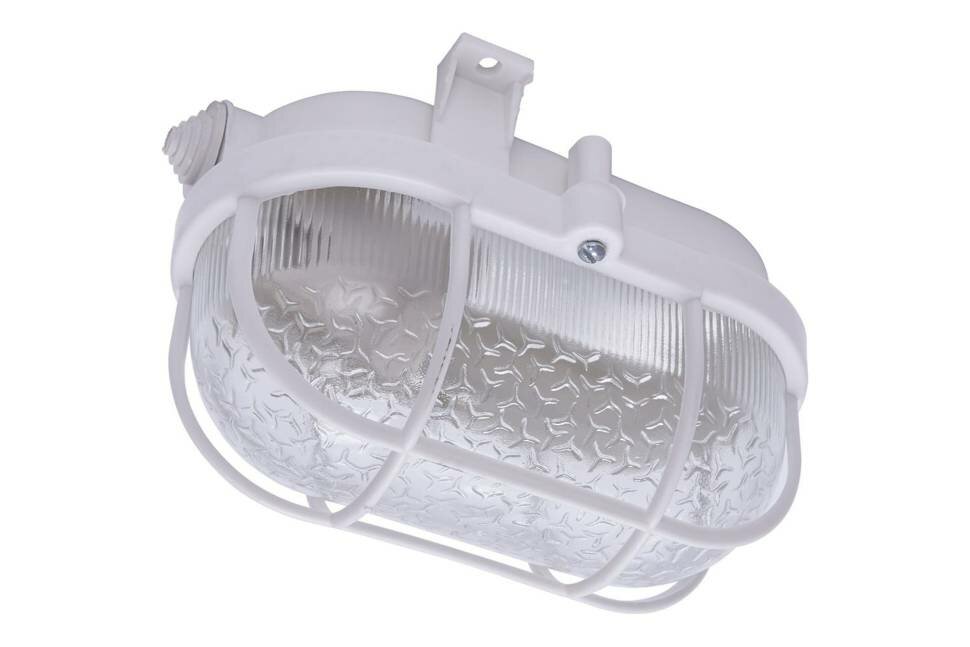 Накладной светильник с решеткой FERON НБП 01-60-002 IP54 220V 60Вт Е27 41404