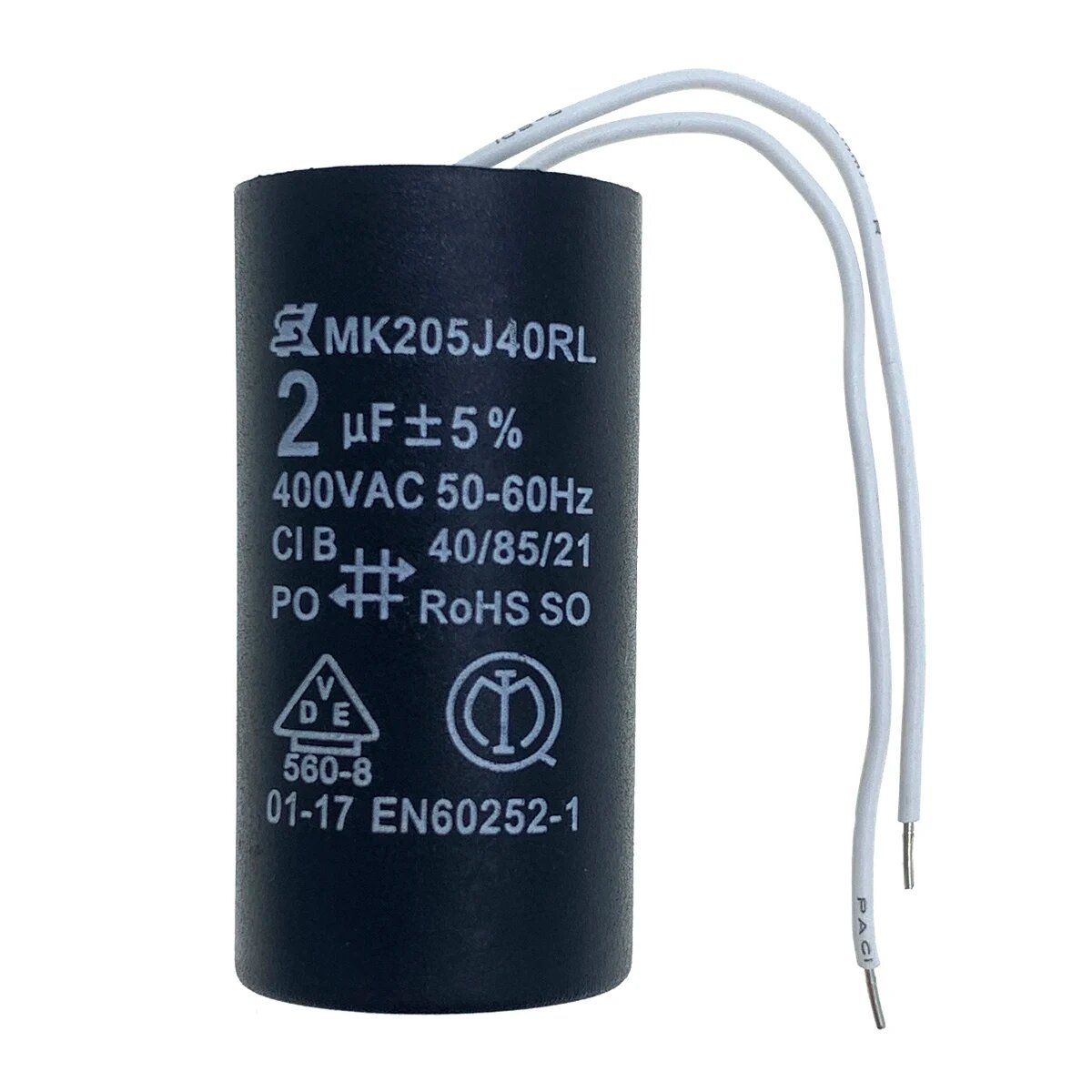 Циркуляционный конденсатор для насоса Wilo & Grundfos MK205J40RL 2,0 мкФ MK255J40RL 2,5 мкФ