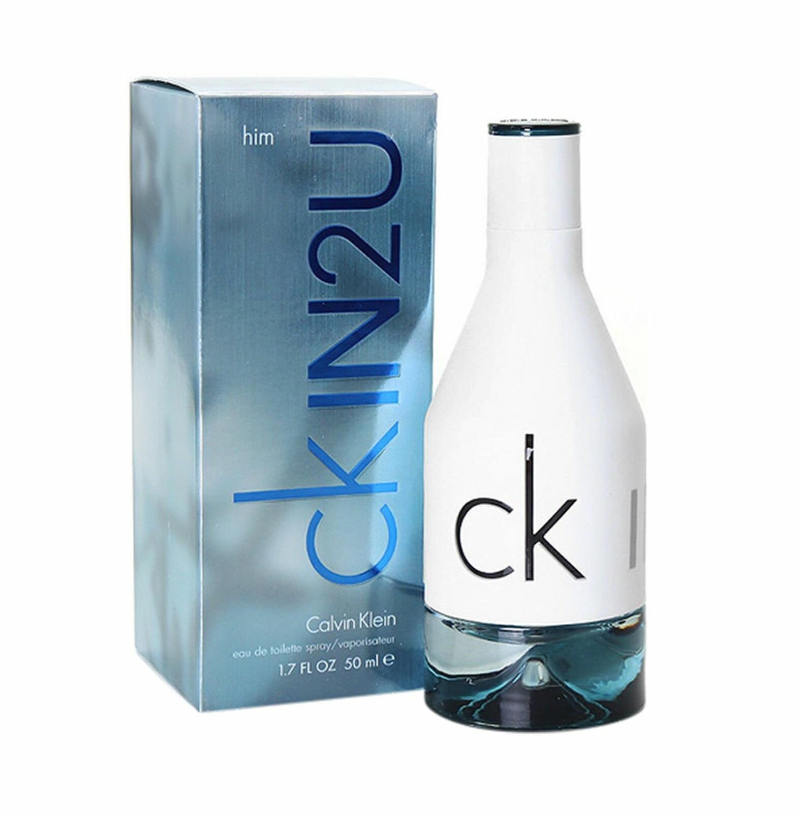 Туалетная вода Calvin Klein CK In2U Him, аромат для мужчин, 50 мл (ref. 150)