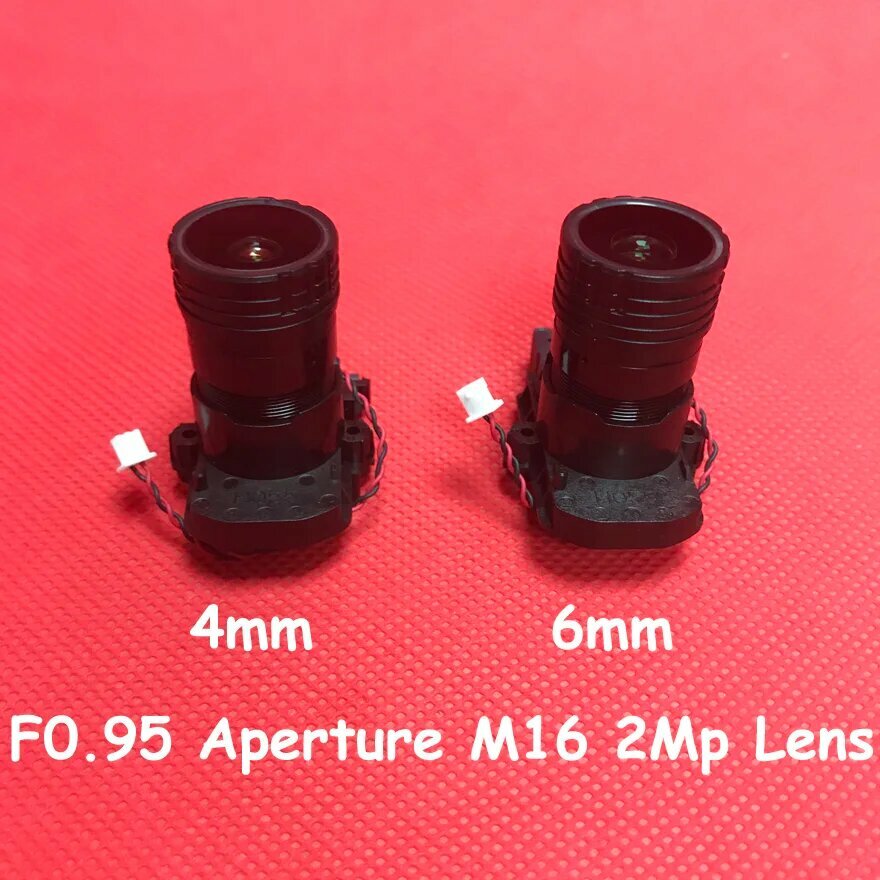 Объектив XM F0.95 для камер видеонаблюдения, 4mm Lens