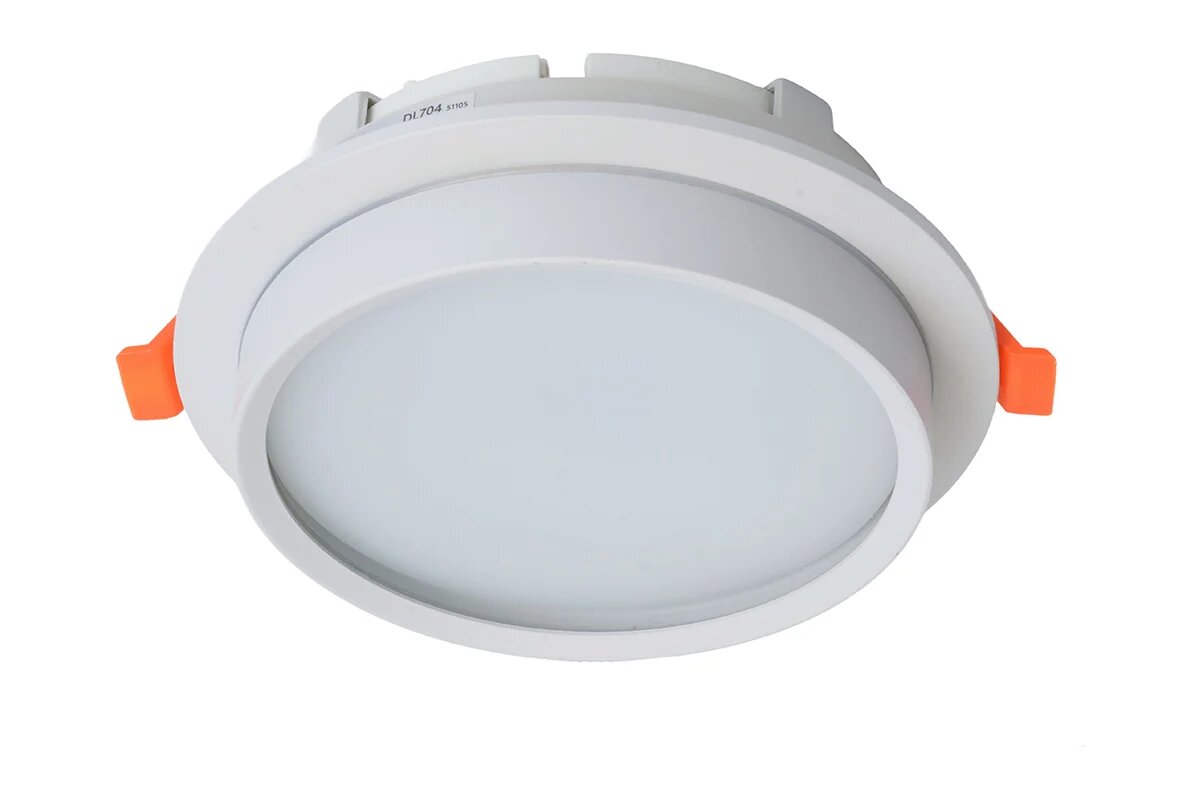 FERON Светильник встраиваемый DL704 потолочный GX70 белый круг IP44 51105