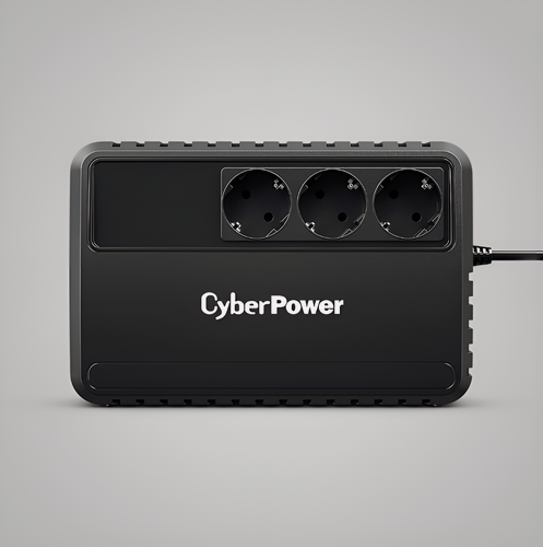 Изображение товара ИБП CyberPower BU600E, черный, линейно-интерактивный, 600 ВА