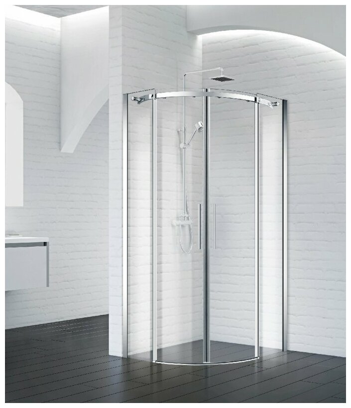 BelBagno Душевой уголок ACQUA-R-2-100-C-Cr