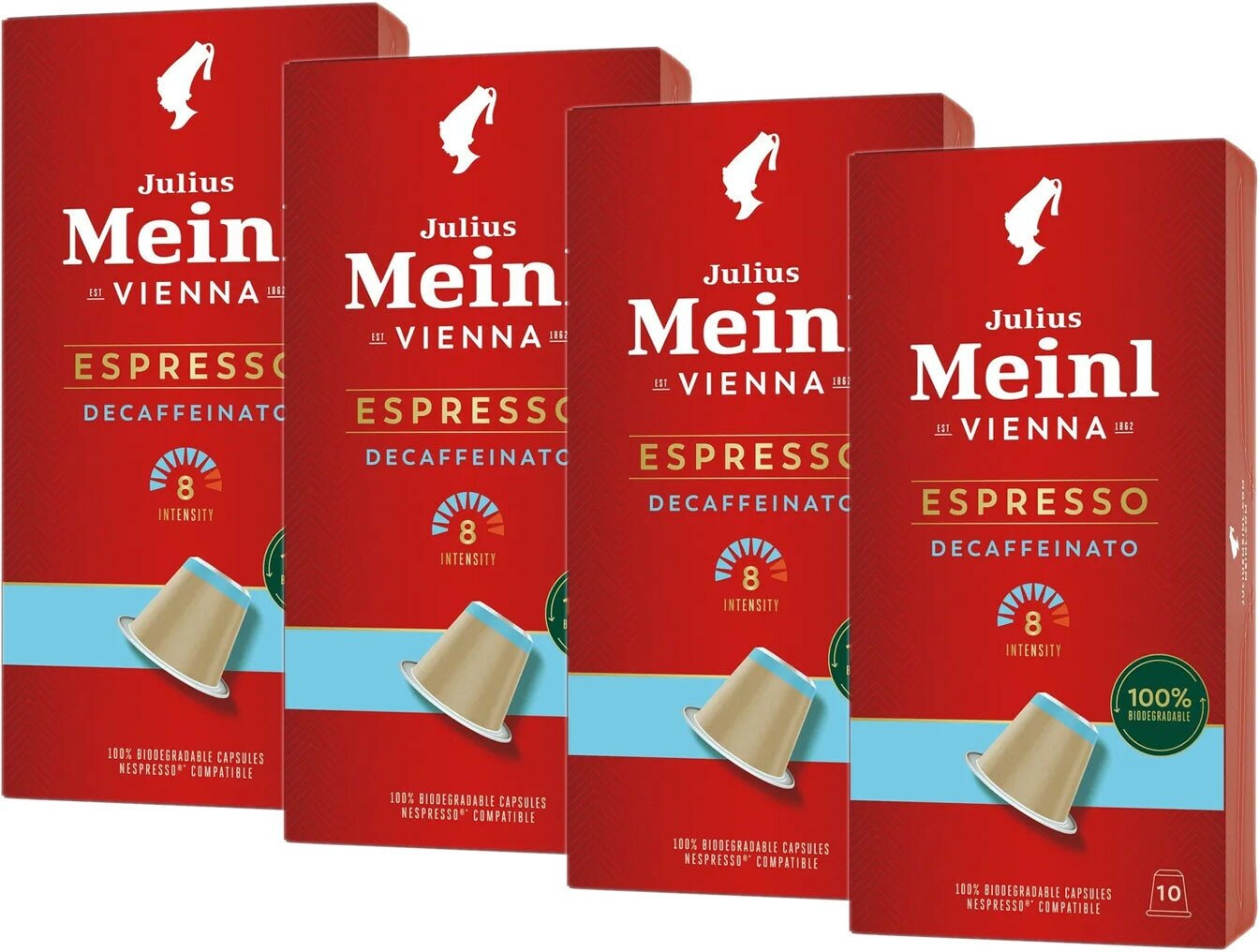 Кофе в капсулах Julius Meinl Espresso Decaf (Эспрессо Декаф), стандарта Nespresso, 4x10шт - фотография № 10