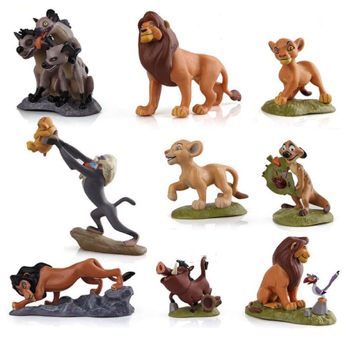 Фигурки Король лев 3-9см Simba The Lion Guard Kion