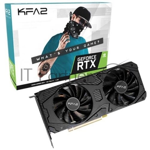 Видеокарта PCIE16 RTX3060TI 8GB LHR RTX3060TI CORE 8G KFA2 5085100₽