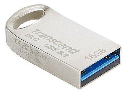 Флешка 16Gb Transcend 720 MLC USB 3.1 серебристый TS16GJF720S