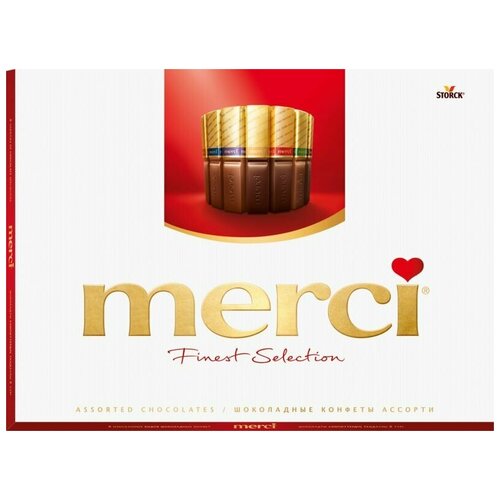 Конфеты MERCI Finest selection Ассорти, 675г 4шт.