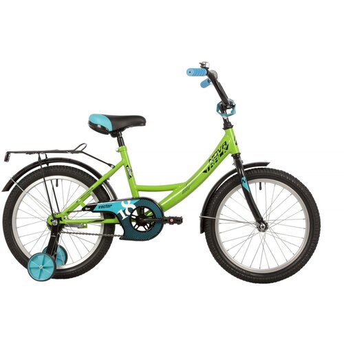 Детский велосипед Novatrack VECTOR 18 2022 Зелёный 12163₽