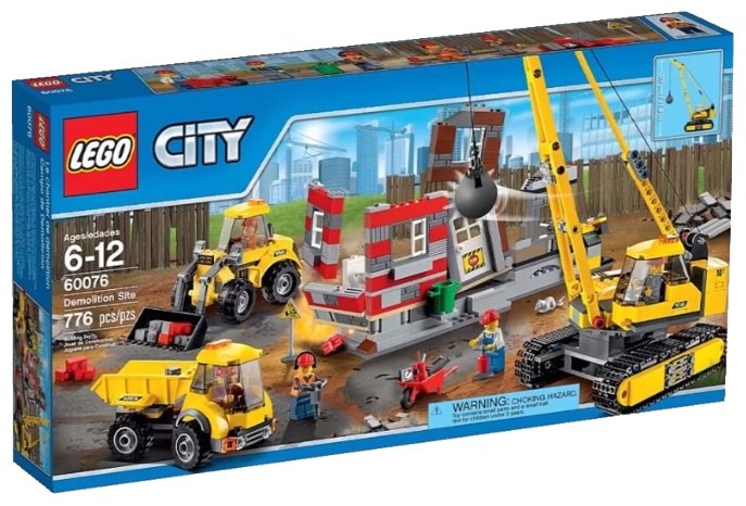 LEGO 60076 Demolition Site - Лего Снос старого здания