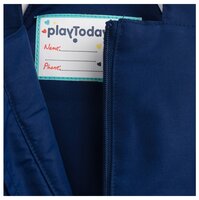 Полукомбинезон playToday размер 80, темно-синий/серебристый