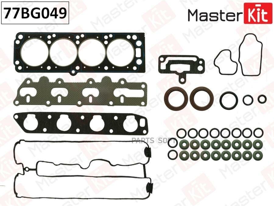 MASTERKIT 77BG049 Верхний комплект прокладок ГБЦ Opel VECTRA-A VECTRA-B X20XEV 96-02