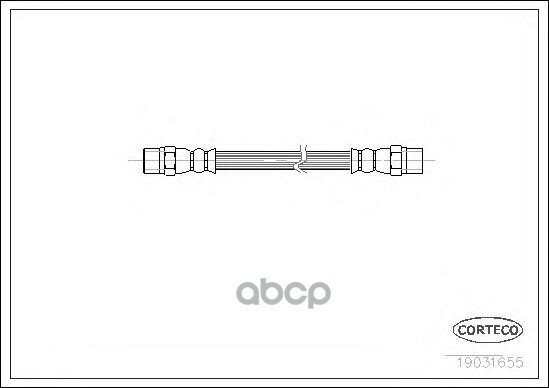 Шланг Тормозной Corteco арт. 19031655