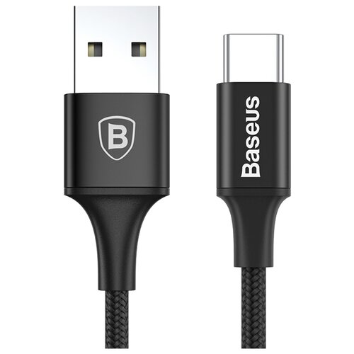 фото Кабель Baseus Rapid Series USB - USB Type-C (CATSU) 1 м черный