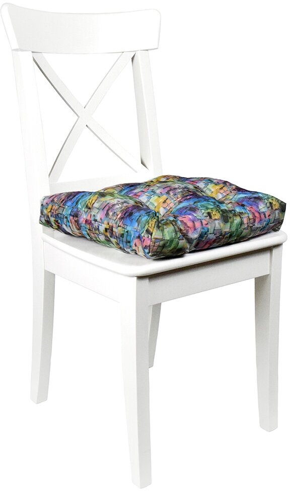 фото Подушка для отдыха "Пикник", р. 40*40см. Чехол: оксфорд. Наполнитель: поролоновая крошка.