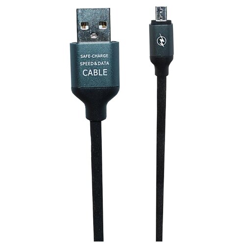 фото Кабель Mobylos USB - MicroUSB (50016/50018) 1.2 м черный