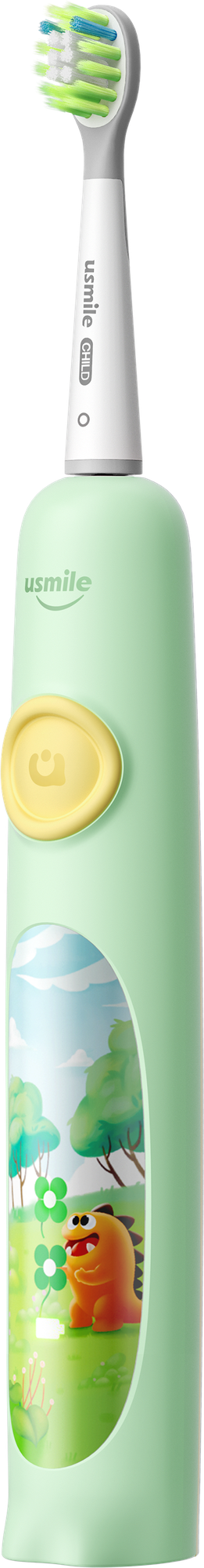 Электрическая зубная щетка usmile Q4, для детей, Зеленый