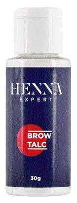 Henna Expert Тальк для бровей Brow Talc, 30 мл, 30 г, синий