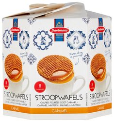 Вафли Daelmans Stroopwafels бисквитные с карамельной начинкой 230 г