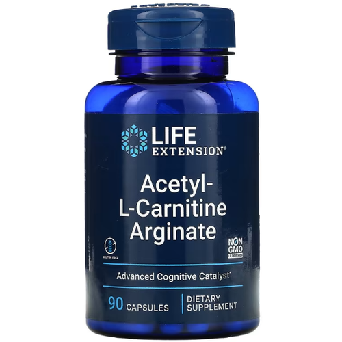 Life Extension Acetyl-L-Carnitine Arginate (Ацетил-L-карнитина аргинат) 90 капсул