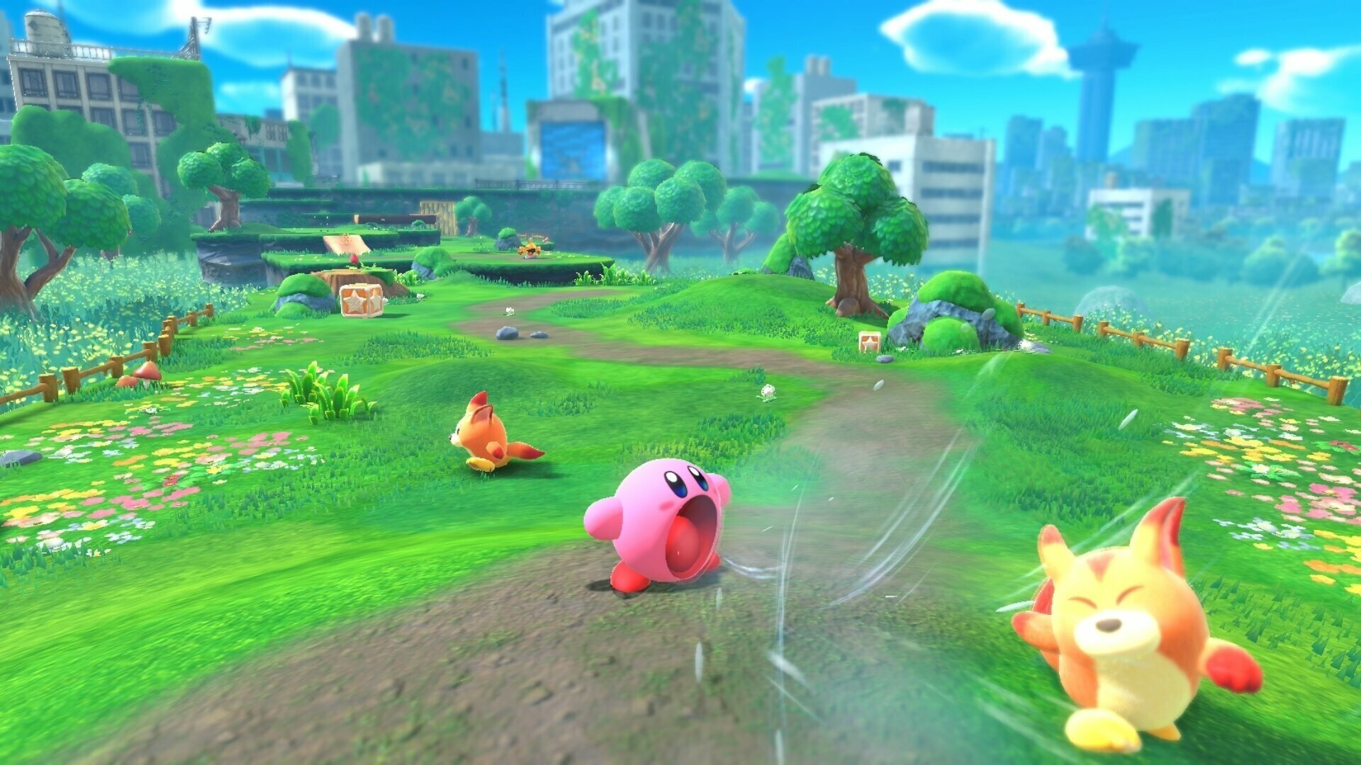 Игра Kirby and The Forgotten Land