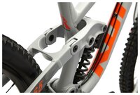 Горный (MTB) велосипед KONA Process 165 (2018) matt grey/charcoal/orange decals L (178-190) (требует