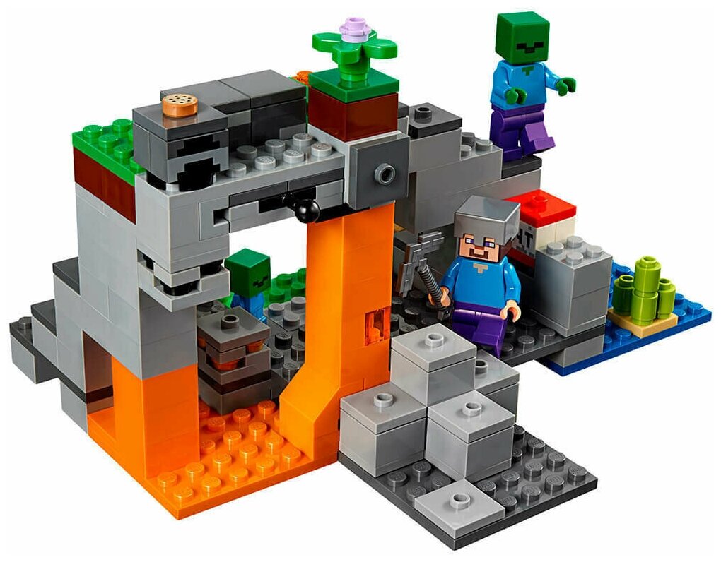 Конструктор / My World / Minecraft / Майнкрафт / Пещера Зомби