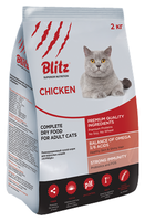 Корм для кошек Blitz Adult Cats Chicken dry (2 кг)