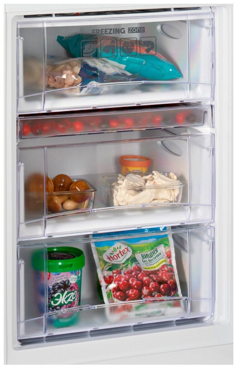 Холодильник NORDFROST NRB 152 W белый (двухкамерный) - фотография № 2
