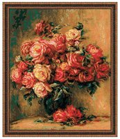 Риолис Набор для вышивания крестом Букет роз 40 x 48 (1402)