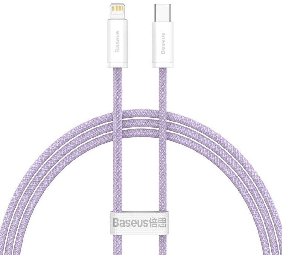 Кабель Baseus Dynamic Series Fast Charging Data Cable Type-C to Lightning 20W 1m Purple (CALD000005)