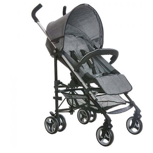 фото Прогулочная коляска gesslein s5 2+4 sport grau meliert