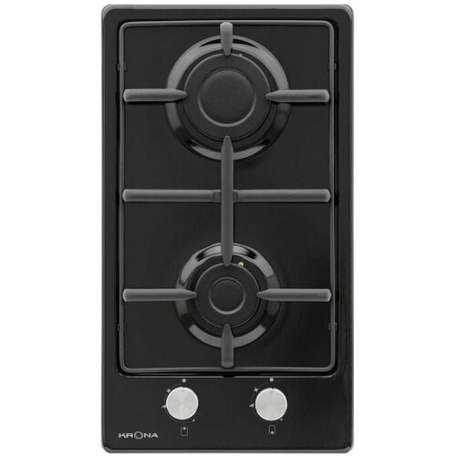 Варочные панели KRONA Встраиваемая газовая варочная панель Krona Partita 30 BL черный 946000₽