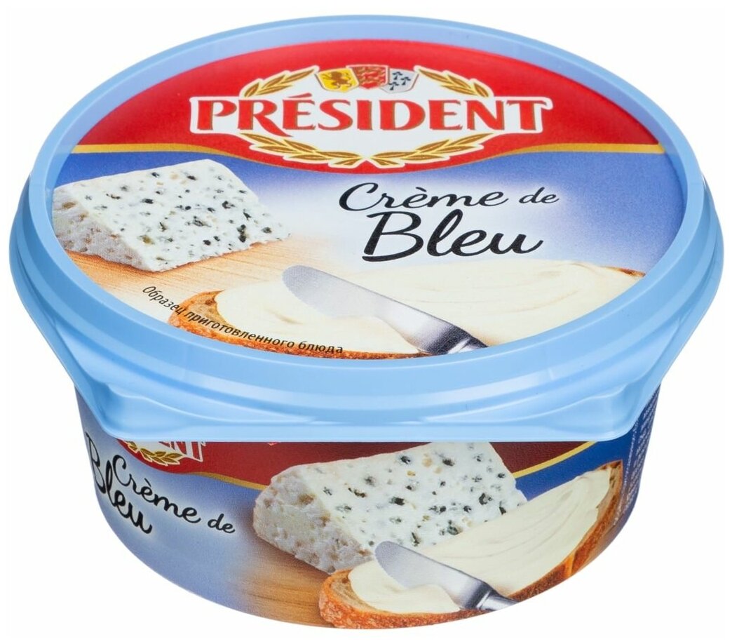 Сыр плавленый President Creme de Bleu 50%