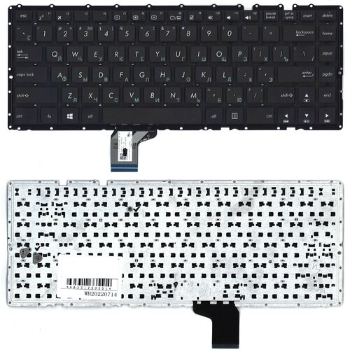 Клавиатура для ноутбука Asus K401L A401 черная 1010₽