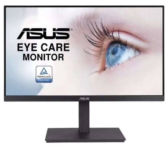 Монитор ASUS 23.8" VA24EQSB IPS LED, 1920x1080, 5ms, 300cd/m2, 178°/178°, 100M:1, D-Sub, HDMI, DP, USB-Hub, колонки, 75Hz, GamePlus Tec, HAS, Tilt, Swivel, Pivot, VESA, Black, 90LM056F-B01170 3 years