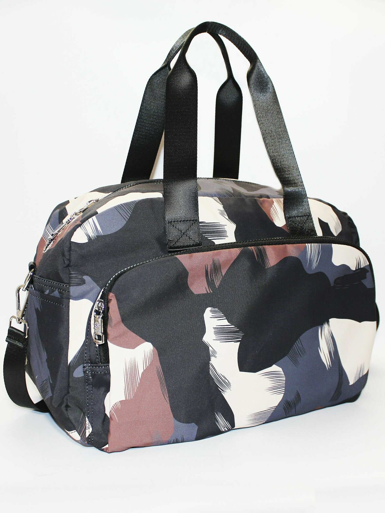 Женская сумка дорожная BOBO коричневая для путешествий - фотография № 14
