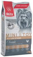 Корм для собак Blitz Adult Dog Mini & Toy Breeds dry (2 кг)