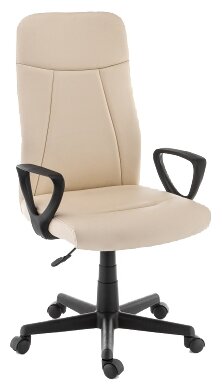 Компьютерное кресло Woodville Favor офисное, обивка: искусственная кожа, цвет: слоновая кость
