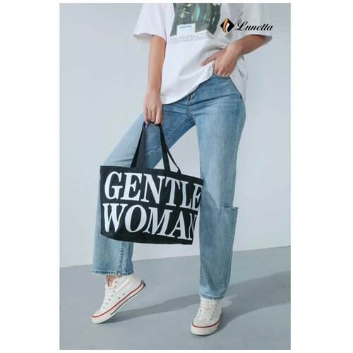 фото Женская сумка шоппер genli lunetta